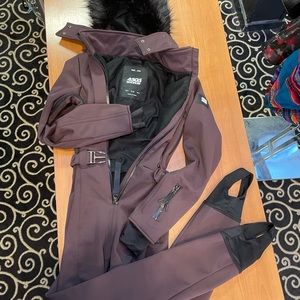 ASOS 4505 snow suit for skiing, snowboarding, and winter sports